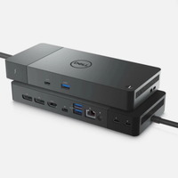 Base de Conexión Thunderbolt 4 Dell WD22TB4 con Adaptador de 180W y Puertos Tipo C para Transferencia de Datos para Laptop, en Stock