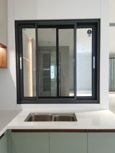 TS25 Aluminum <strong>Windows</strong> Sliding Water Proof Double Glazing Heat Sound Insulated Aluminum Sliding <strong>Window</strong> <strong>With</strong> <strong>Mosquito</strong> <strong>Net</strong> - Product Image 2