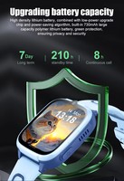 Montre connectée pour enfants 2026 D53 avec carte SIM, appel SOS, positionnement LBS+WIFI, écran 1,83 pouces, appels vidéo, mode classe, montre intelligente 4G pour enfants
