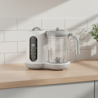 Robot culinaire multifonction pour bébé : mixeur, hachoir, cuiseur vapeur, prépare et mixe des aliments sains faits maison, auto-nettoyant – Offre spéciale