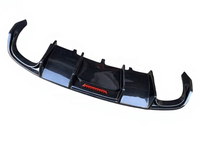 Diffuseur arrière en fibre de carbone pour Audi A5 B8 S5 Coupé 2 portes Cabriolet 2009-2011 S Line Sport Bumper Lip