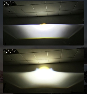 عدسة بروجكتور أمامية ثنائية Led موديل IDISON T6F، مقاس 3 بوصة، تصميم مربع، مصباح أمامي سبوت لايت بقوة 65 وات، 55 وات، 3800 لومن، لون أبيض 6500 كلفن، 5000 كلفن، قطع غيار سيارات - Product Image 5