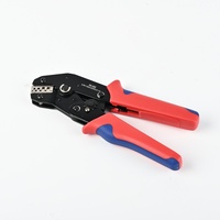 Ensemble d'outils de sertissage de fils à cliquet manuel SN-58B OEM avec plusieurs options de mâchoires, en acier au carbone, avec mallette