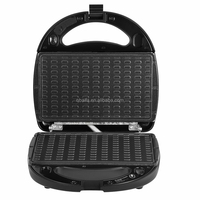 Aifa Ménage 2 Tranches Automatique Électrique Double Panini Petit-Déjeuner Machine à Sandwich Grille-pain Gaufrier