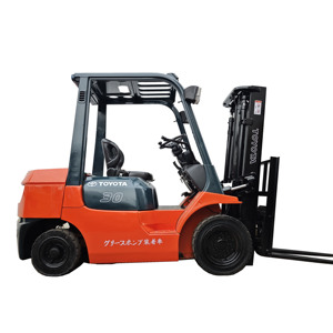 90% New Japan Original 3ton Used Toyota <b>Forklift</b> FD30 Lift Height 3m Good Condition Tested Inspected Low Hours (0-2000) for Sale - Product Image 1