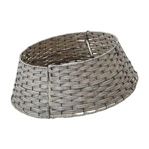 Venta al por mayor de fábrica: Collar de ratán para árbol de Navidad, falda para árbol de Navidad, decoraciones navideñas - Product Image 6
