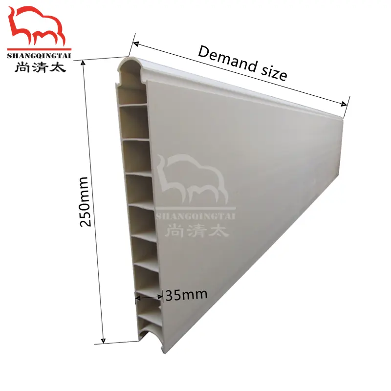 new types of wall materials 3d pvc panel prefab pig farm structures chinese factories