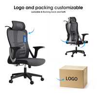 Chaise de bureau de direction ergonomique avec réglage en hauteur, pour usage domestique et professionnel, adaptée aux postures de travail prolongées sur ordinateur
