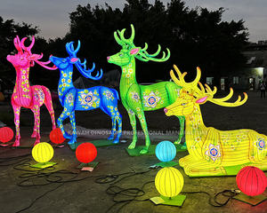 Grupos de Faroles de Colores con Forma de Hongo para Exhibiciones Urbanas, Personalizados por la Fábrica - Product Image 6