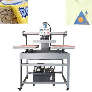 Prensa Térmica Hidráulica Avanzada para la Industria Textil con Placa Doble y Operación Motorizada - Product Image 4