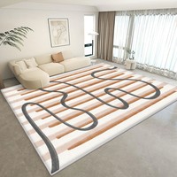 Tapis de salon complet, tapis de table basse, tapis de chambre à coucher, grande surface, couverture de lit, vente en gros, style nordique