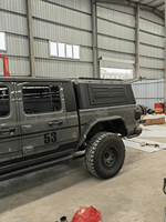 Einfache Installation Steel Truck Bed Topper für Jeep Gladiator 5ft Camping Shell Wasserdichte Hard Top Canopy Smart cap