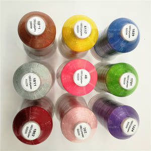 Супер высокая прочность 120D/2 5000 м машинная Вышивальная нить 100% полиэстер швейная нить - Product Image 6