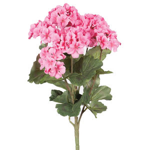 Bunga buatan berkualitas baik Geranium <span class=keywords><strong>Bush</strong></span> Faux germaniums bunga sutra tanaman luar ruangan germanium merah muda - Product Image 4
