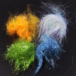 Matériel de pêche à la mouche, Ice <span class=keywords><strong>Dub</strong></span> de 4 cm et 8 cm pour nymphes, scuds, ailes de glace, fibres pour thorax, matériel de doublage, flash, paillettes, matériau de mélange - Product Image 5