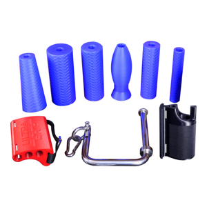 Impugnature per Arm Wrestling a L in Acciaio Inossidabile, Impugnature Little Big Horn per Allenamento Sospeso - Product Image 1