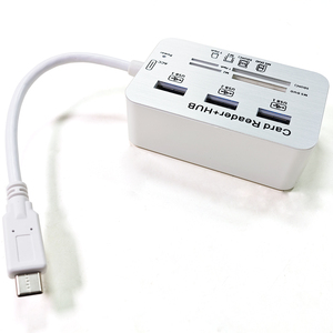 Hub <span class=keywords><strong>USB</strong></span> Type C 7 en 1, haute vitesse, <span class=keywords><strong>USB</strong></span>-C 3.1 vers 3 <span class=keywords><strong>USB</strong></span> 3.0 avec adaptateur convertisseur MS SD <span class=keywords><strong>M2</strong></span> T-Flash - Product Image 5