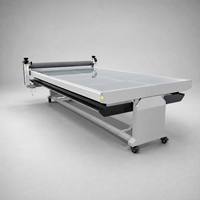Laminateur à plat professionnel grand format 13,4*6,6*4 pieds LF1736-B4 sans bulles, table d'application manuelle pour vinyle
