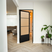 Porte de loft en acier