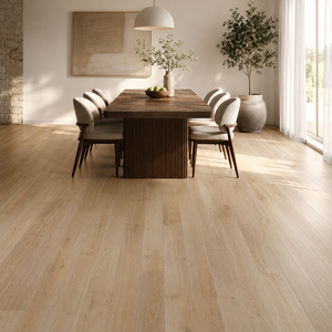 Planche de sol rigide en SPC à emboîtement, design parquet <span class=keywords><strong>Versailles</strong></span>, structure minérale haute densité, pour cuisine, salle de bain, sous-sol - Product Image 3