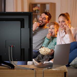 Cable de Audio USB C RCA tipo C, adaptador de enchufe macho 2RCA para Monitor, reproductor de DVD, altavoz estéreo, Cable Amp Compatible con <span class=keywords><strong>iPhone</strong></span> 17 - Product Image 3