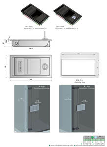 SK1-200 Industrial Grade Door Oven Compression Handle Latch Lock for Cabinet Door - Product Image 6