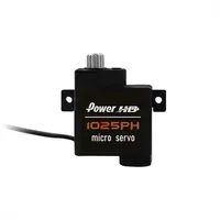 Micro servo PowerHD 1025PH 4,8g 1,5kg pour voiture RC miniature à l'échelle 1:24, véhicule de tourisme miniature, hélicoptère 3D miniature, avion en mousse, planeur