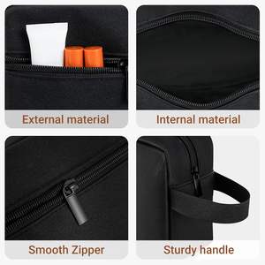 Custom <strong>Travel</strong> Toiletry <strong>Bag</strong> Women Men Lightweight Makeup <strong>Bag</strong> Hanging Dopp Kit with Shaving Compartment <strong>Cosmetic</strong> Organizer - Product Image 4