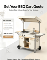 Table de cuisine pliante portable en aluminium pour camping-car, camping, extérieur, SUV, pick-up et tailgating