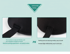 Cache-œil unique pour adulte et enfant, protection contre l'amblyopie strabique, masque oculaire réglable, bandeau de sommeil, accessoire de costume de pirate - Product Image 6