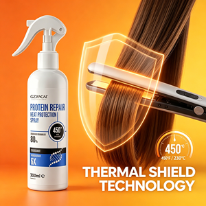 Marque privée Defense 450 ° <span class=keywords><strong>Spray</strong></span> lissant anti-emmêlement et protecteur thermique pour tous types de <span class=keywords><strong>cheveux</strong></span> - Product Image 3