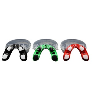 Protectores bucales deportivos antirronquidos y antirruidos de los dientes, para entrenamiento de boxeo, amortiguación de alta elasticidad, resistentes a los golpes. - Product Image 4