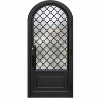 Porte de sécurité en acier pour entrée principale de villa, cadre en alliage d'aluminium PSL OEM, pivotante, ignifuge, avec revêtement en poudre