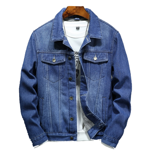 Al por mayor, de alta calidad, estilo vintage, oversize, de moda, casual, de cuero shearling, con cuello vuelto, para hombre, con logo frontal - Product Image 5