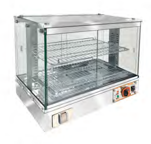 Gabinete de exhibición de calefacción eléctrica certificado CE calentador aislado comercial - Product Image 1