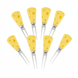 Stainless Steel <b>BBQ</b> Accessories Big Cheese Handle Hand Grip Good Grips Corn Pick Set Skewers Hot Dog Holder Corn Cob Holders - Product Image 2