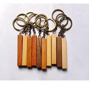 Llavero de Madera con Logotipo Personalizado, Joyería Personalizada para Grabado Láser, Artículos de Madera para Grabado Láser, Regalos de Moda para Parejas - Product Image 1
