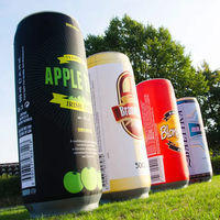 Ballons publicitaires géants gonflables en forme de canettes de bière, de bouteilles et de gobelets pour toits