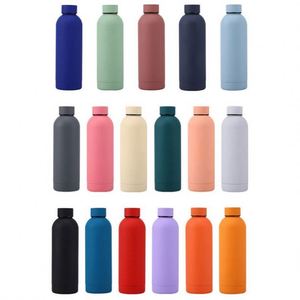 Custom Logo Printed 500ml Double Wall Vacuum <b>Flask</b> Insulated Corporate Activity Business Gift Tumbler <b>Drink</b> Water Bottle - Product Image 6