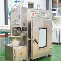 Machine à fumer les saucisses à haut rendement équipement de fumeur de filets four à fumer les saucisses de poisson équipement de poulet fumé