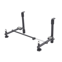 Leilei KS-32 Foldable Electronic Keyboards Black Digital Pianos Steel Double Dual Music Instrument Keyboard Stand
