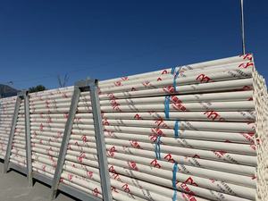 Le tuyau en <span class=keywords><strong>PVC</strong></span> durable Excellente résistance chimique Anti-Corrosion Caractéristiques écologiques pour l'ingénierie de drainage intérieur/extérieur - Product Image 4