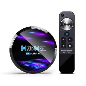 Boîtier <span class=keywords><strong>TV</strong></span> Android H96 Max Android 14 avec 8 Go de RAM 128 Go de ROM Décodeur pour la diffusion en continu de la télévision 4K et les applications - Product Image 6