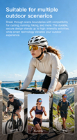 Lunettes de soleil sportives VALDUS avec caméra 8MP, enregistrement vidéo 1080P, casque, étanches IPX4, ENC SVI01, lunettes intelligentes