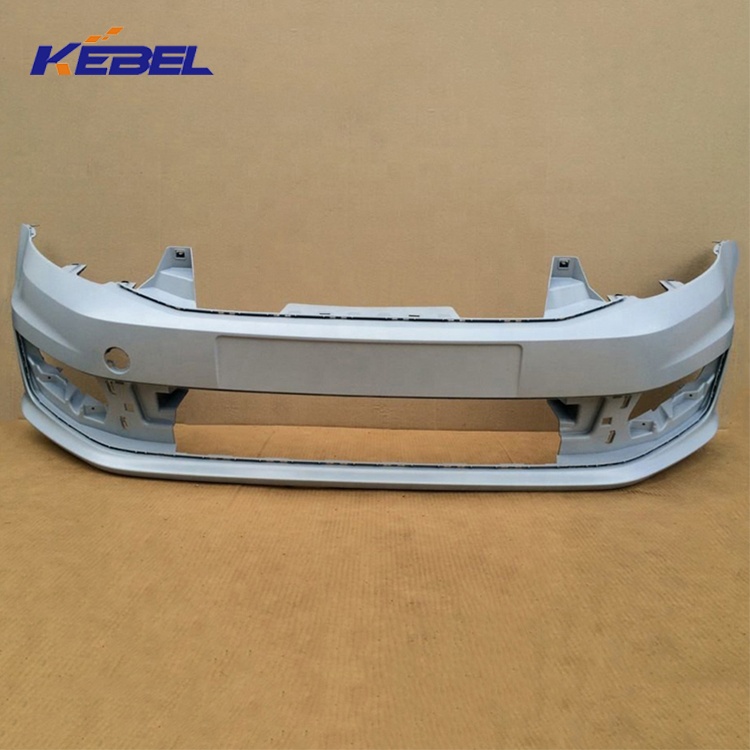 Car Spare Body Part Steel Front Bumper OEM 6RU807221AGRU Car Bumpers Front for Volkswagen Polo 2016 2020