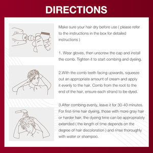 Karseell Crème <span class=keywords><strong>de</strong></span> coloration pour cheveux Maca 6-EN-1 Crème <span class=keywords><strong>de</strong></span> coloration pour cheveux châtains pour salon professionnel - Product Image 6