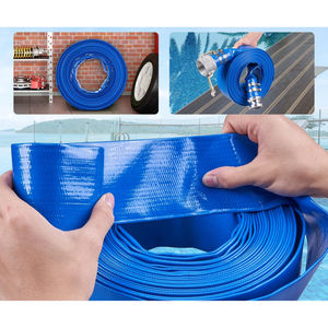 <span class=keywords><strong>Tuyau</strong></span> plat en PVC de <span class=keywords><strong>50</strong></span> <span class=keywords><strong>mm</strong></span> (2 pouces), rouleau de <span class=keywords><strong>50</strong></span> m, <span class=keywords><strong>tuyau</strong></span> de refoulement flexible pour <span class=keywords><strong>piscine</strong></span>, drainage, pompage d'eau, systèmes d'irrigation - Product Image 2