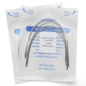 10 pz/borsa Super elastico Niti ortodontico fili arco 14*25 inferiore dell'arco dentale - Product Image 2