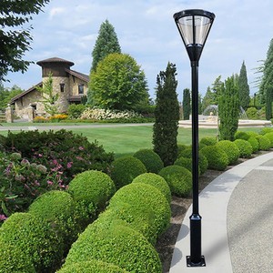 Lámpara de Jardín LED Solar de Aleación de Aluminio 24V, Luz de Camino para Exteriores, para Patio, Jardín y Paisajismo - Product Image 1
