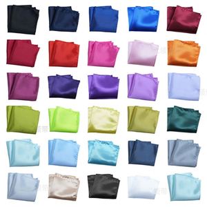 Solid Color Pocket square Bandanas Men Pocket square Handkercher - Product Image 2